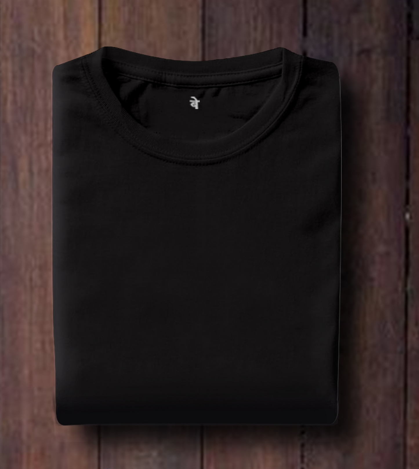 Czarna podstawowa koszulka